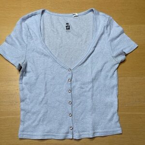 Periwinkle metowe by PacSun crop top